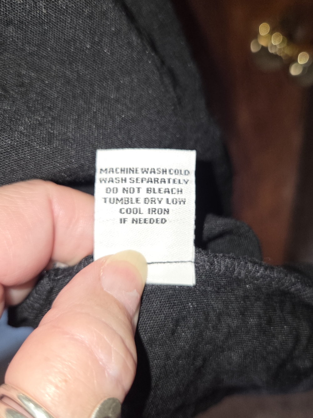 Habitat Black Casual Pullover Top - Picture 4 of 4